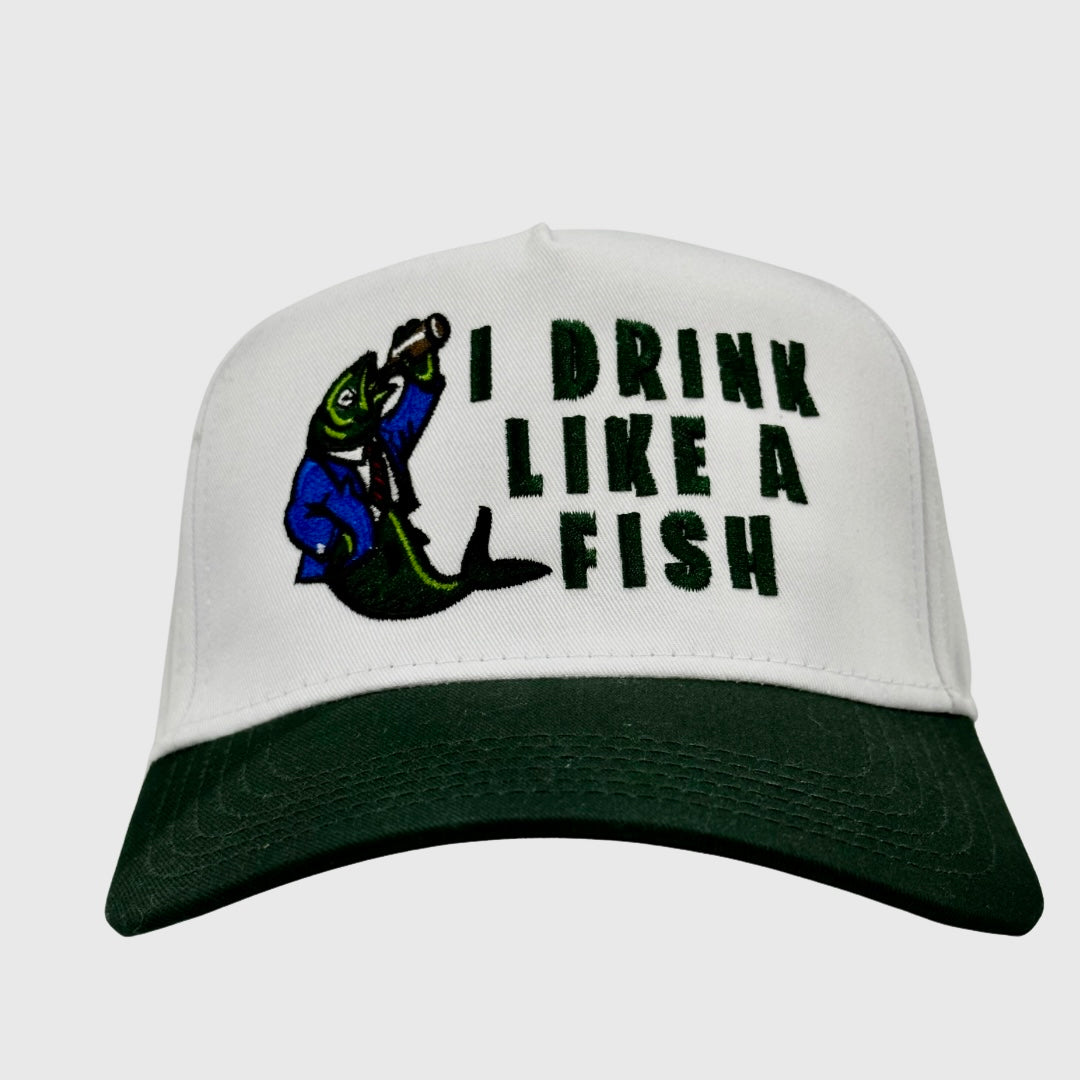 Drink Like A Fish Trucker Hat