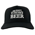 BLACK SNAPBACK BASEBALL CAP