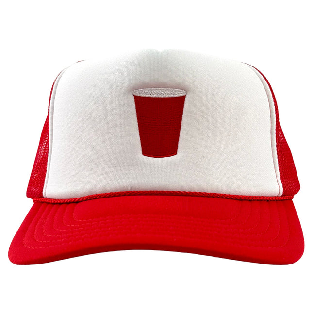 Red Solo Cup Hat Custom Embroidered