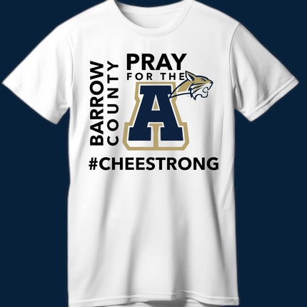 Pray for the A Barrow County Strong Apalachee High School Men’s T-shirt (100%) All proceeds from sales will be donated