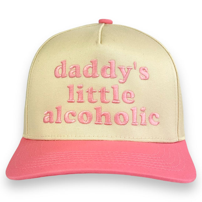 DADDY’S LITTLE ALCOHOLIC HAT Custom Embroidery