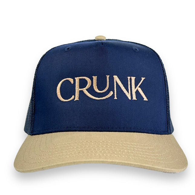 CRUNK Mesh Trucker HAT Custom Embroidered