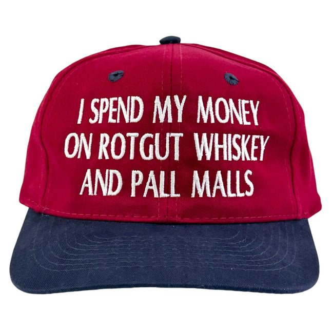 I SPEND MY MONEY ON HAT CUSTOM EMBROIDERY