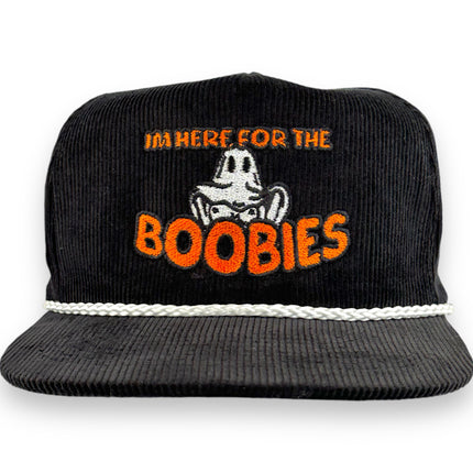 IM HERE FOR THE BOOBIES HAT