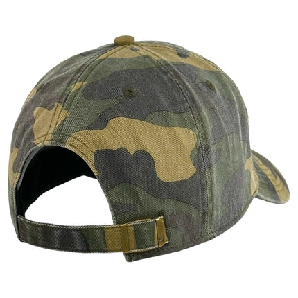 BASS FISHING HAT CAMO Custom Embroidered ￼