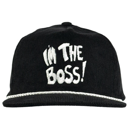 IM THE BOSS HAT CUSTOM EMBROIDERY