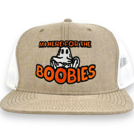 IM HERE FOR THE BOOBIES HAT