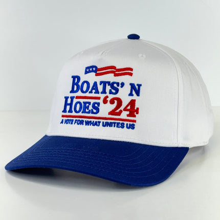 BOATS N HOES 24 HAT Custom Embroidered￼