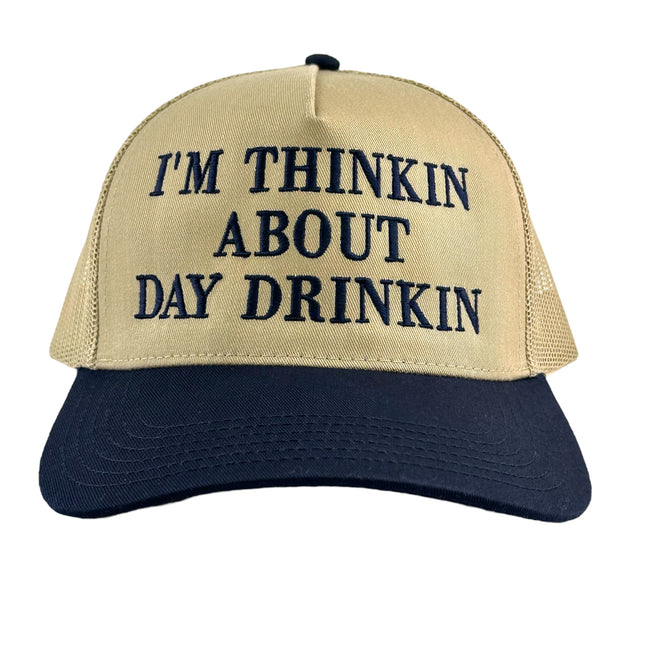 I’m Thinking About Day Drinking Custom Embroidered