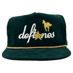 GREEN Corduroy SnapBack