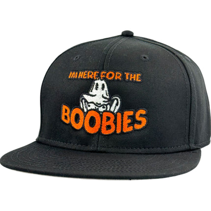 IM HERE FOR THE BOOBIES HAT