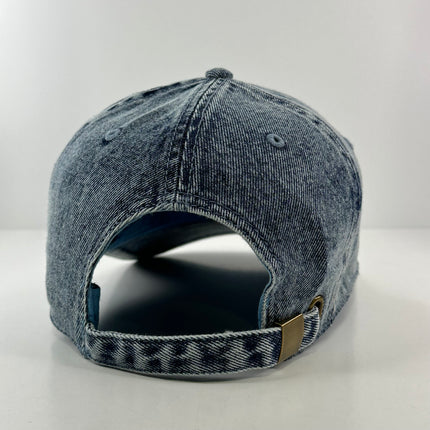 Purple Dancing Bear Denim Hat￼