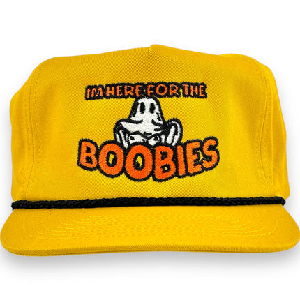 IM HERE FOR THE BOOBIES HAT