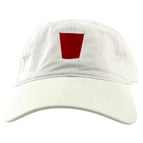 WHITE DAD CAP