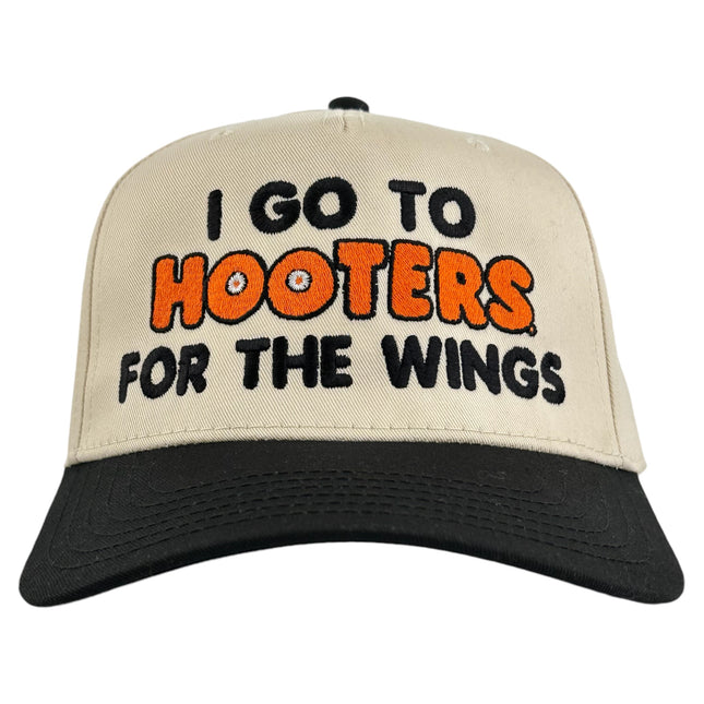 I GO FOR THE WINGS HAT CUSTOM EMBROIDERY