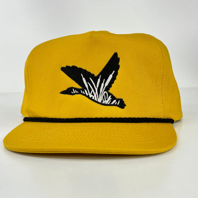 Mallard Duck Hat Snapback cap Collab Justin Stagner Custom Embroidery