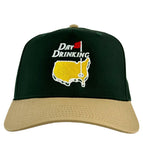 GREEN/TAN Brim BASEBALL CAP