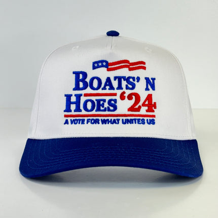 BOATS N HOES 24 HAT Custom Embroidered￼