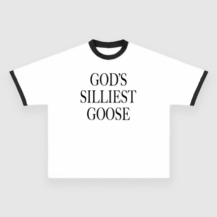 Gods Silliest Goose Custom Printed T-Shirt