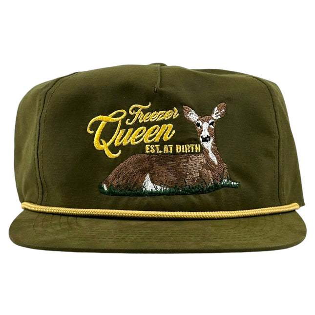 Freezer Queen Deer Embroidered Hat