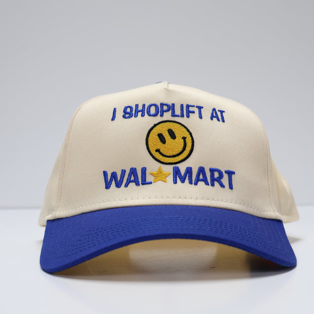 I SHOPLIFT AT WalMart Vintage SnapBack Cap Hat Custom Embroidered