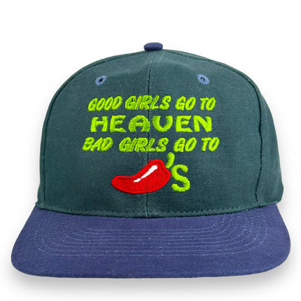 GOOD GIRLS GO TO HEAVEN HAT CUSTOM EMBROIDERY