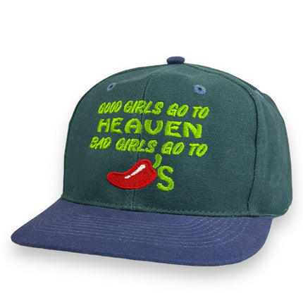 GOOD GIRLS GO TO HEAVEN HAT CUSTOM EMBROIDERY