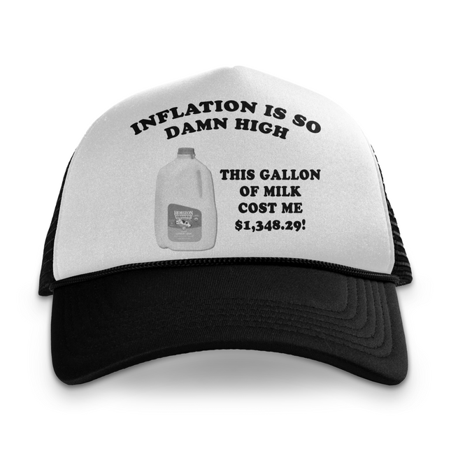 Inflation Is So Damn High Custom Printed Hat