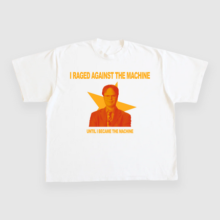 I RAGED AGAINST THE MACHINE CUSTOM PRINTED T-SHIRT