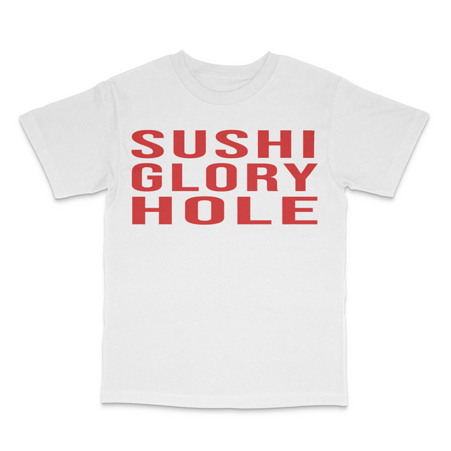 Sushi Glory Hole Custom Printed T-Shirt