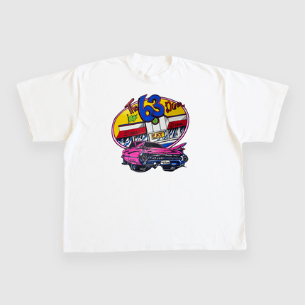 THE 63RD DINER CUSTOM PRINTED T-SHIRT