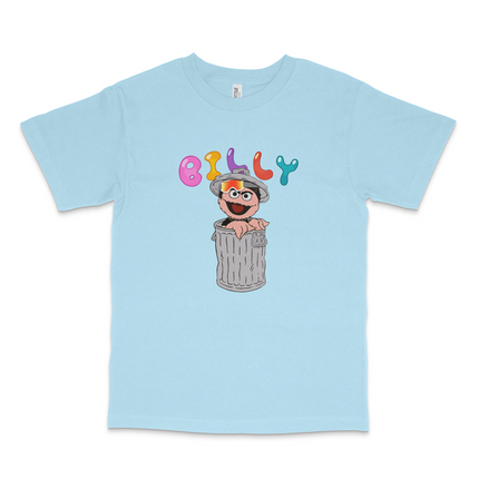 Billy Trashcan Custom Printed T-Shirt Billy is Terrible