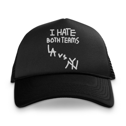 I Hate Both Teams Custom Printed Hat