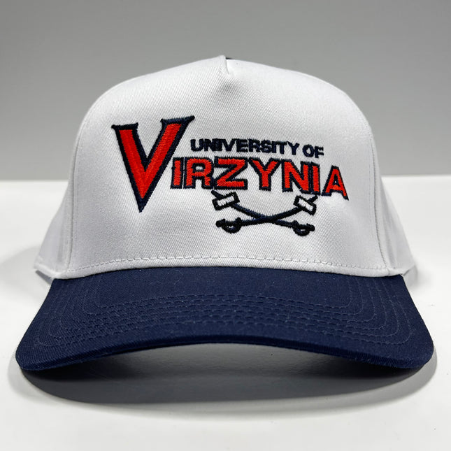 University of Virzynia SnapBack Hat Cap Custom Embroidery