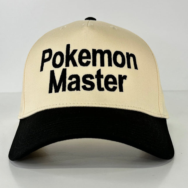 POKEMON MASTER SnapBack Cap Hat Custom Embroidered