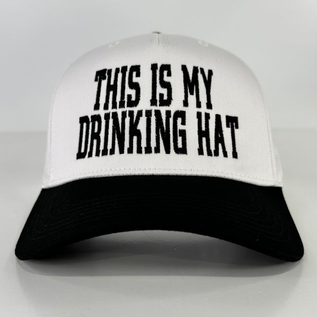 THIS IS MY DRINKING HAT SNAPBACK Cap Hat Custom Embroidered