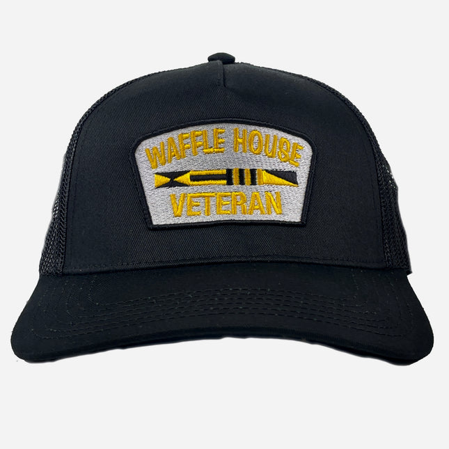 Waffle House Veteran Custom Embroidered SnapBack Hat Cap