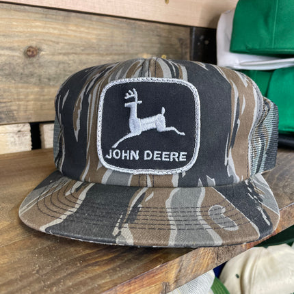 John Deere - Beis Trucker Gorra - Vintage Sign 1 Navy/Brown Trucker @ Hatstore