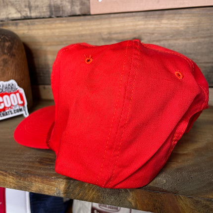 Custom Lego patch Vintage Red Rope Snapback Cap Hat