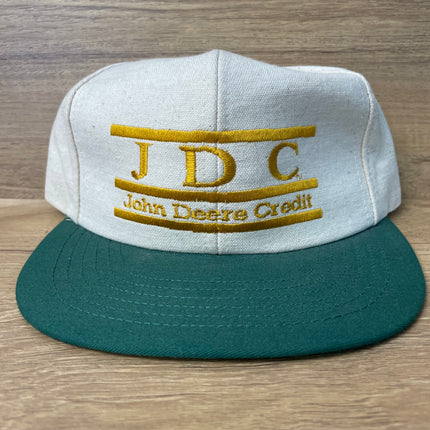 Vintage John Deere Credit JDC Snapback hat cap